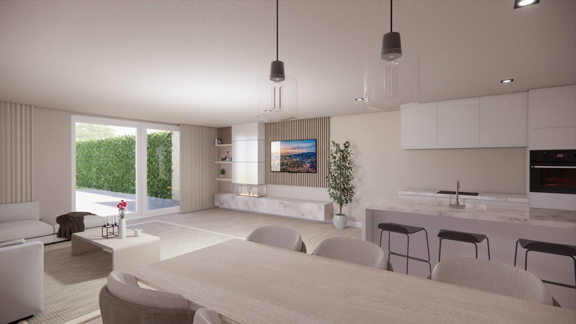 Nieuwbouw project Geel - BEN appartementen - gelijkvloers